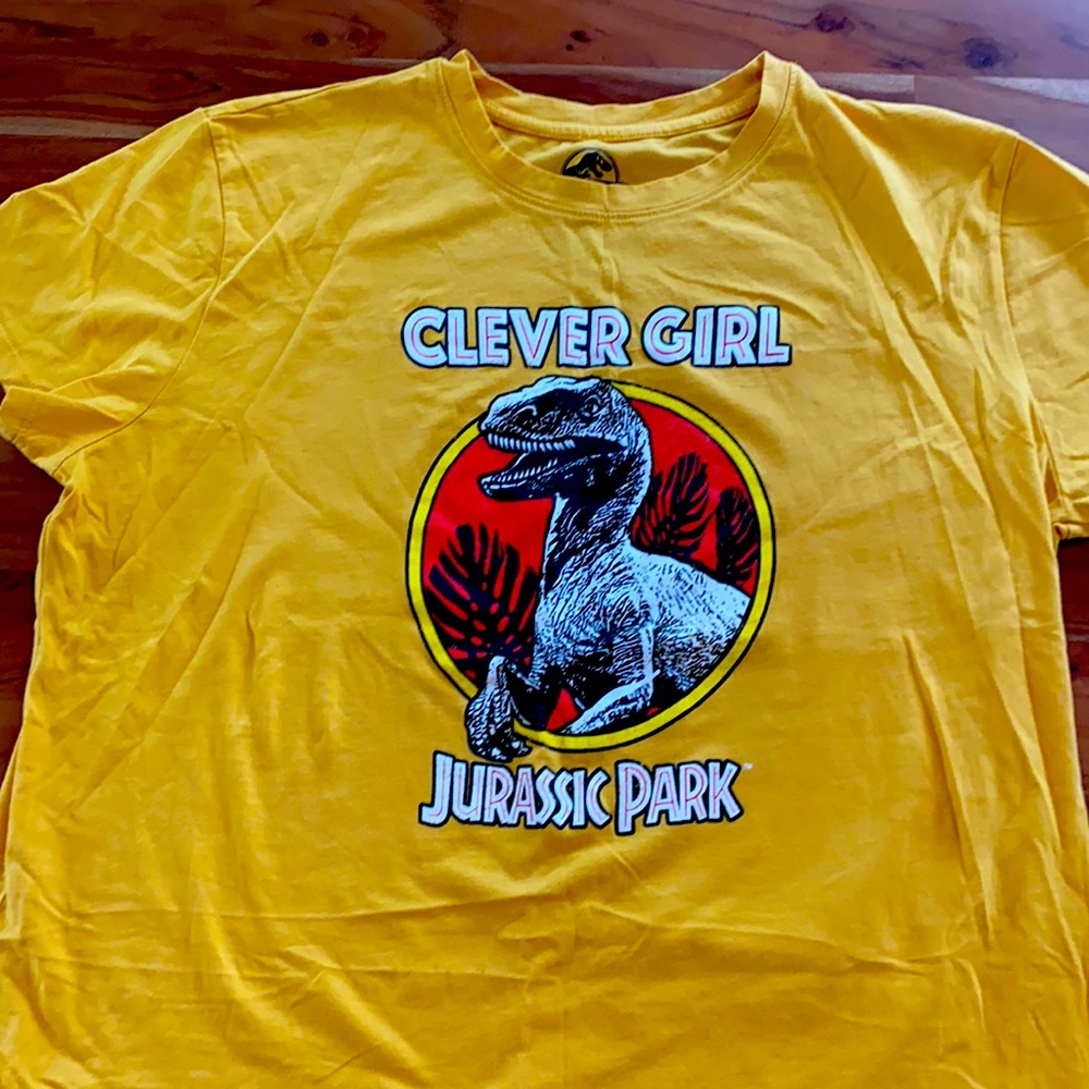 Jurassic park tshirt excellent condition clever